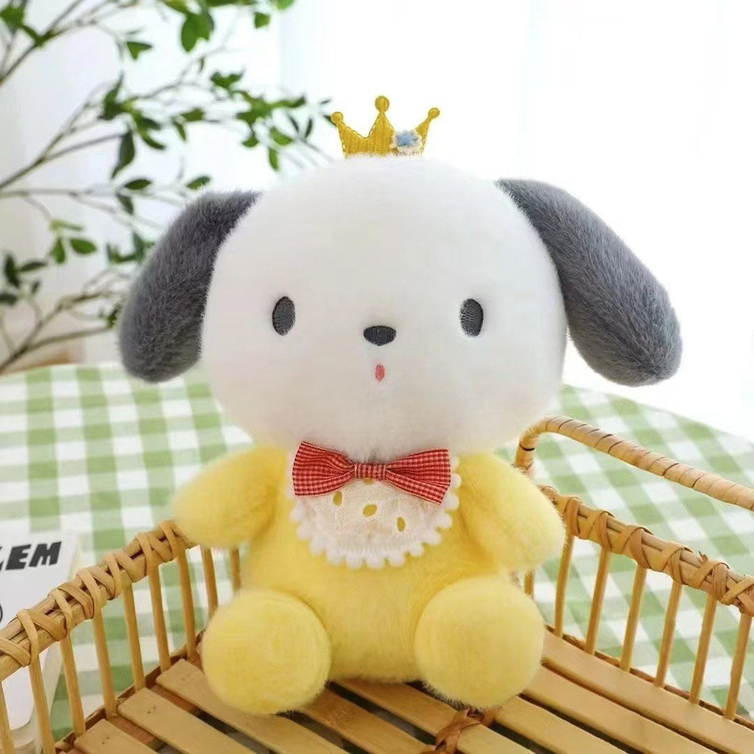 Sanrio Plush Toy Cinnamoroll Kuromi My Melody Claw Machine Doll Pompompurin Small Plush Toy Toss