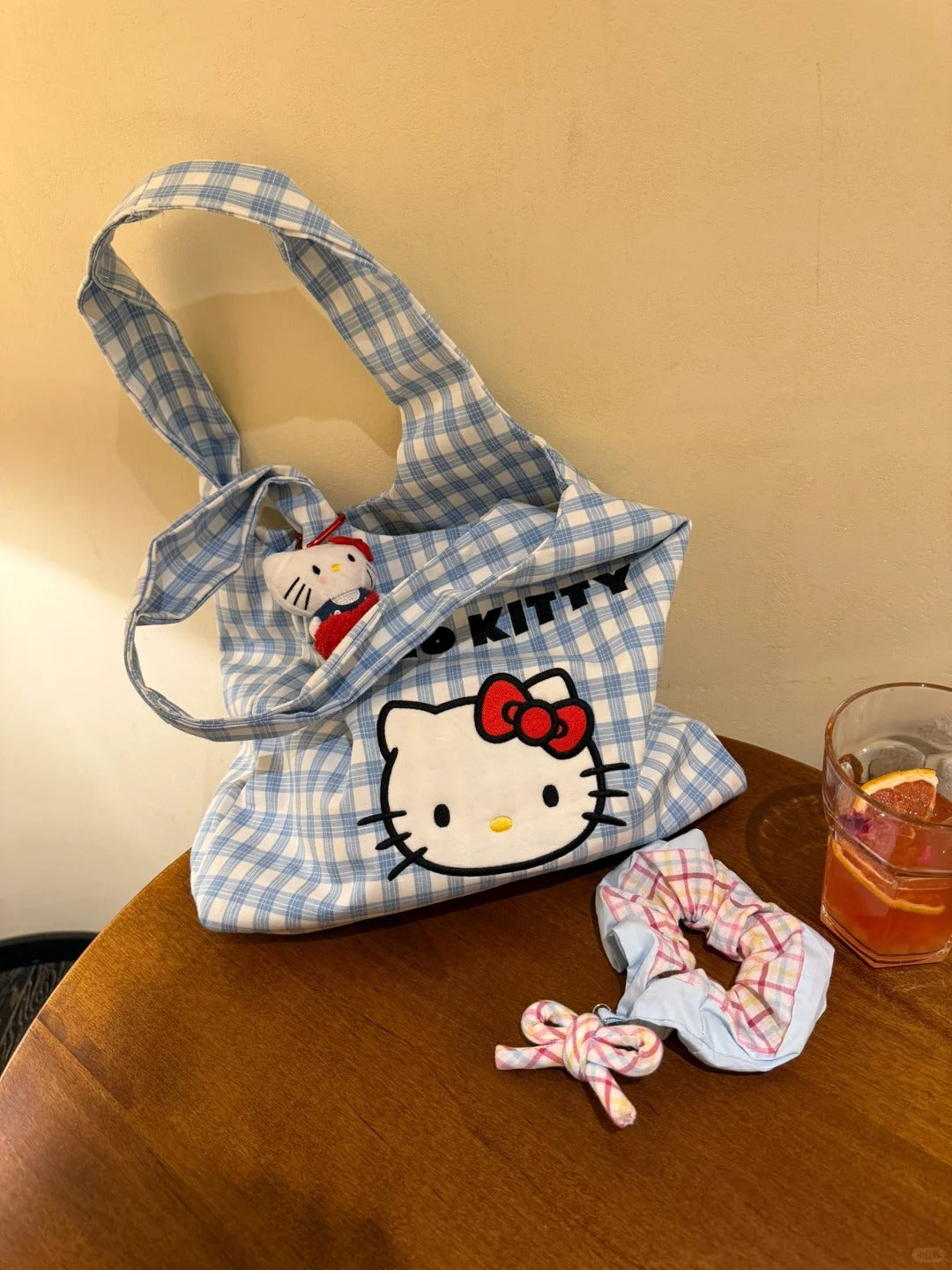 Cute Canvas Bag Handbag Shoulder Crossbody Bag Summer Versatile Commuting Large Capacity New Style Tote Bag