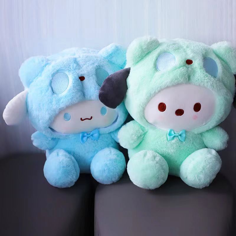 Sanrio Plush Toy Cinnamoroll Kuromi My Melody Claw Machine Doll Pompompurin Small Plush Toy Toss