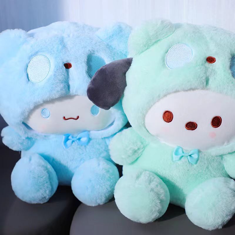 Sanrio Plush Toy Cinnamoroll Kuromi My Melody Claw Machine Doll Pompompurin Small Plush Toy Toss