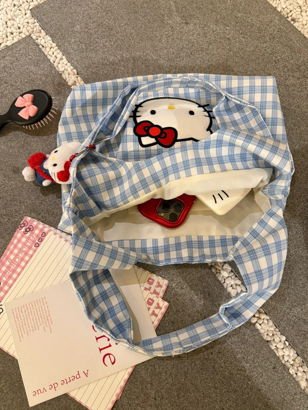 Cute Canvas Bag Handbag Shoulder Crossbody Bag Summer Versatile Commuting Large Capacity New Style Tote Bag