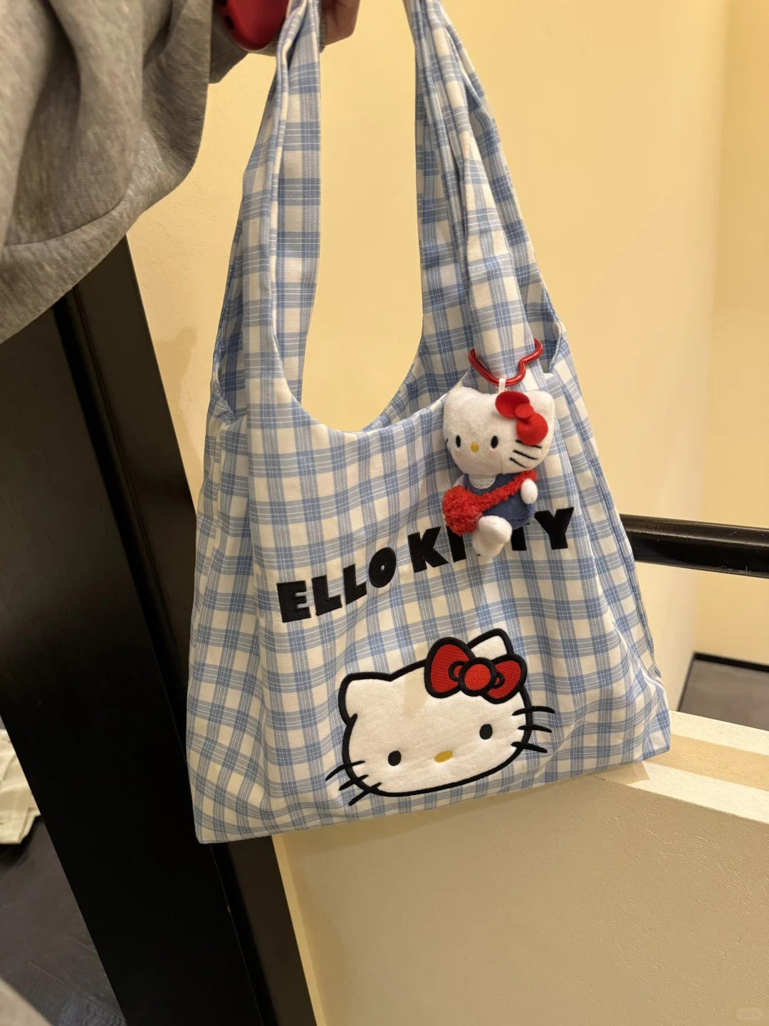 Cute Canvas Bag Handbag Shoulder Crossbody Bag Summer Versatile Commuting Large Capacity New Style Tote Bag