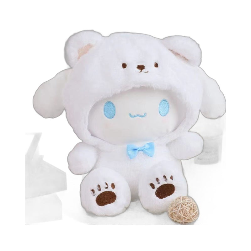 Sanrio Plush Toy Cinnamoroll Kuromi My Melody Claw Machine Doll Pompompurin Small Plush Toy Toss