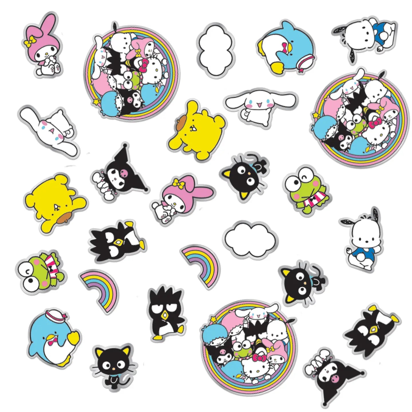 Hello Kitty and Friends x Pipsticks Together Forever Sticker Confetti