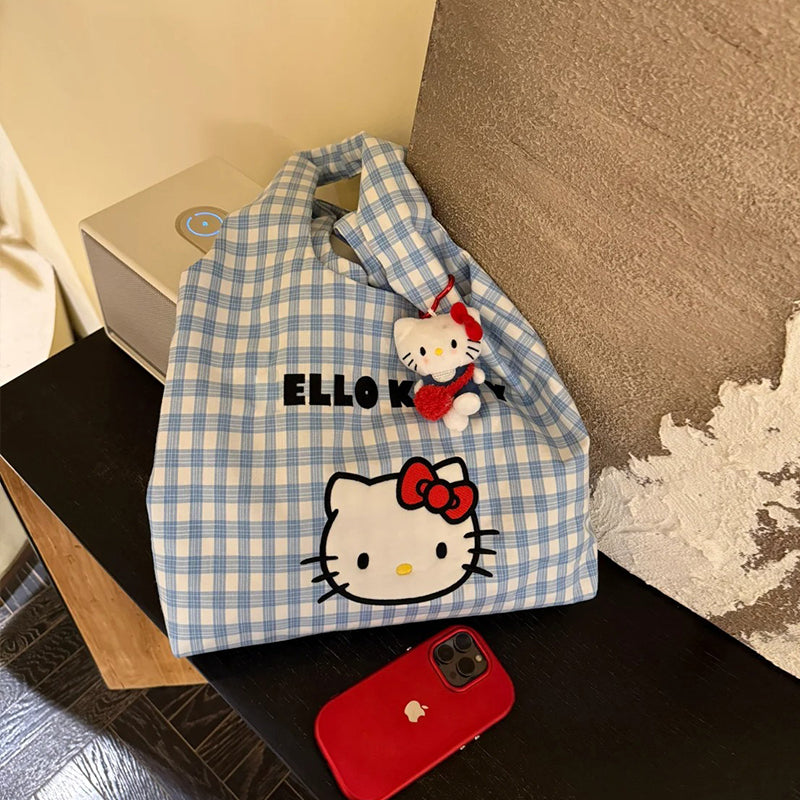 Cute Canvas Bag Handbag Shoulder Crossbody Bag Summer Versatile Commuting Large Capacity New Style Tote Bag
