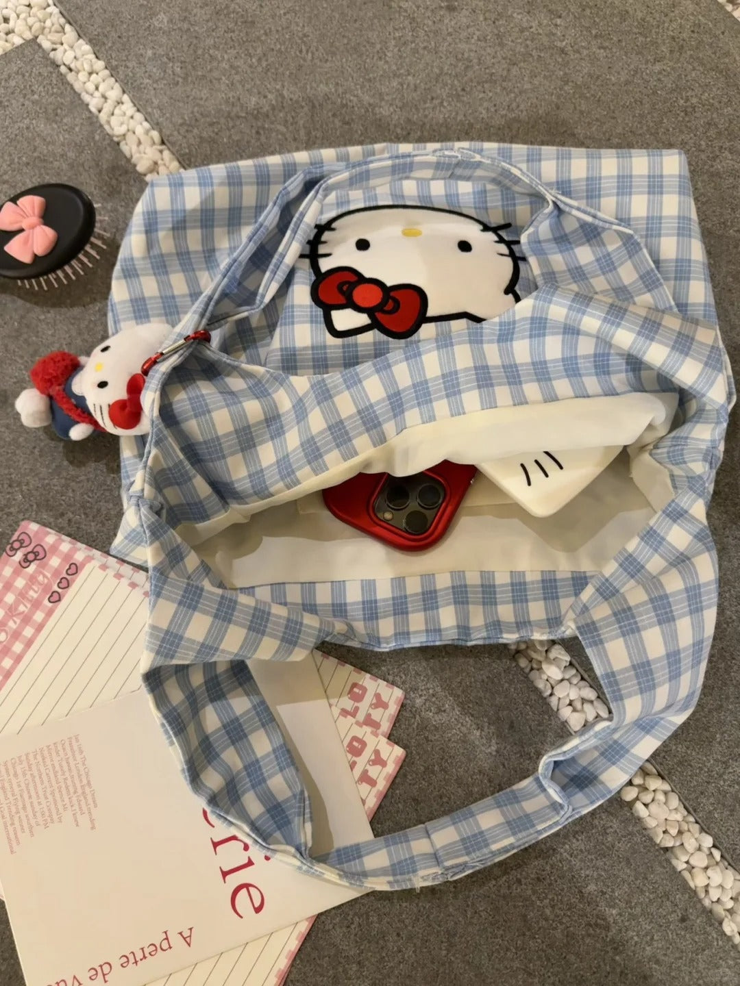 Cute Canvas Bag Handbag Shoulder Crossbody Bag Summer Versatile Commuting Large Capacity New Style Tote Bag
