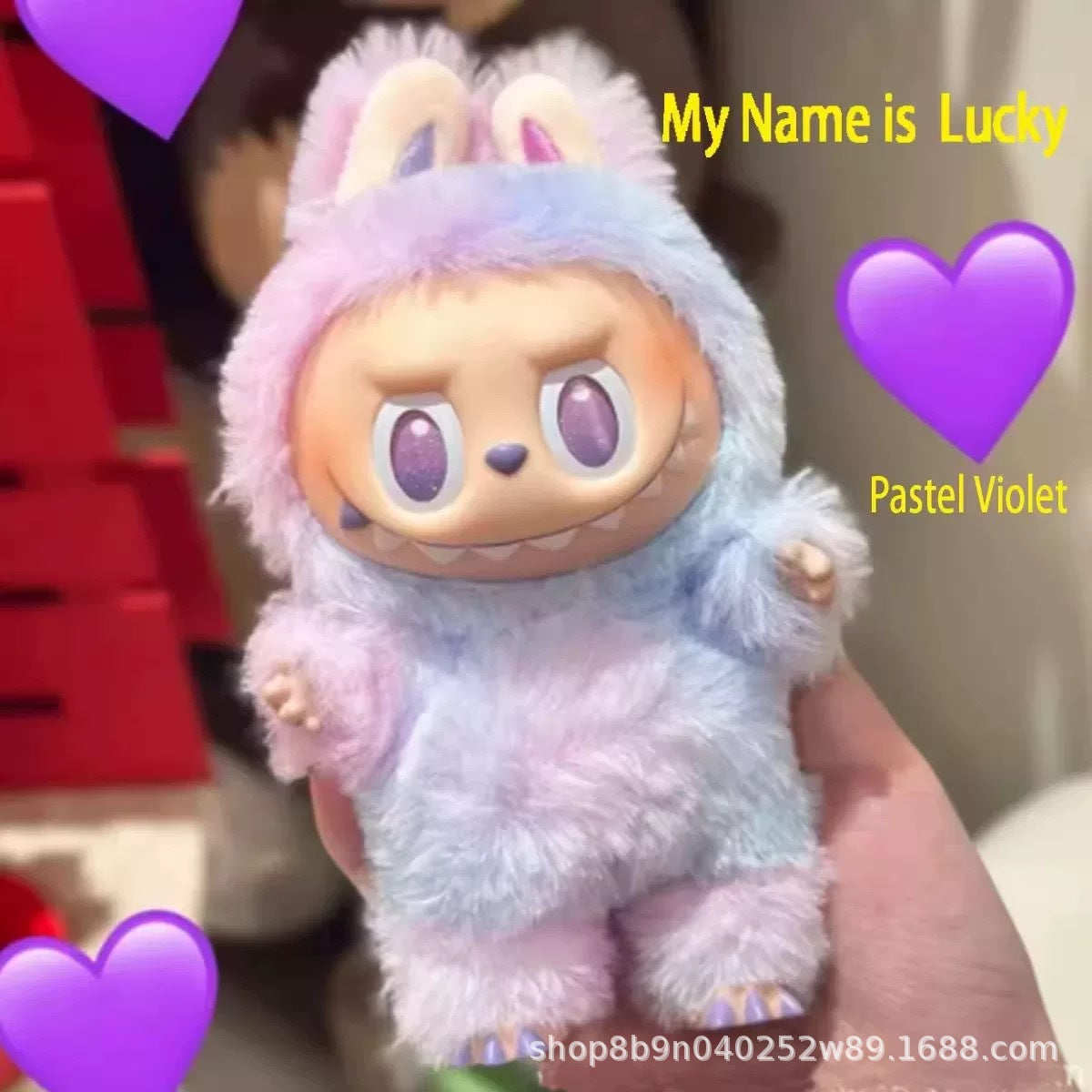 Labubu Plush Doll Pop Mart Series 3 Blind Box Labubu Toy Vinyl Series Plush Pendant Toy