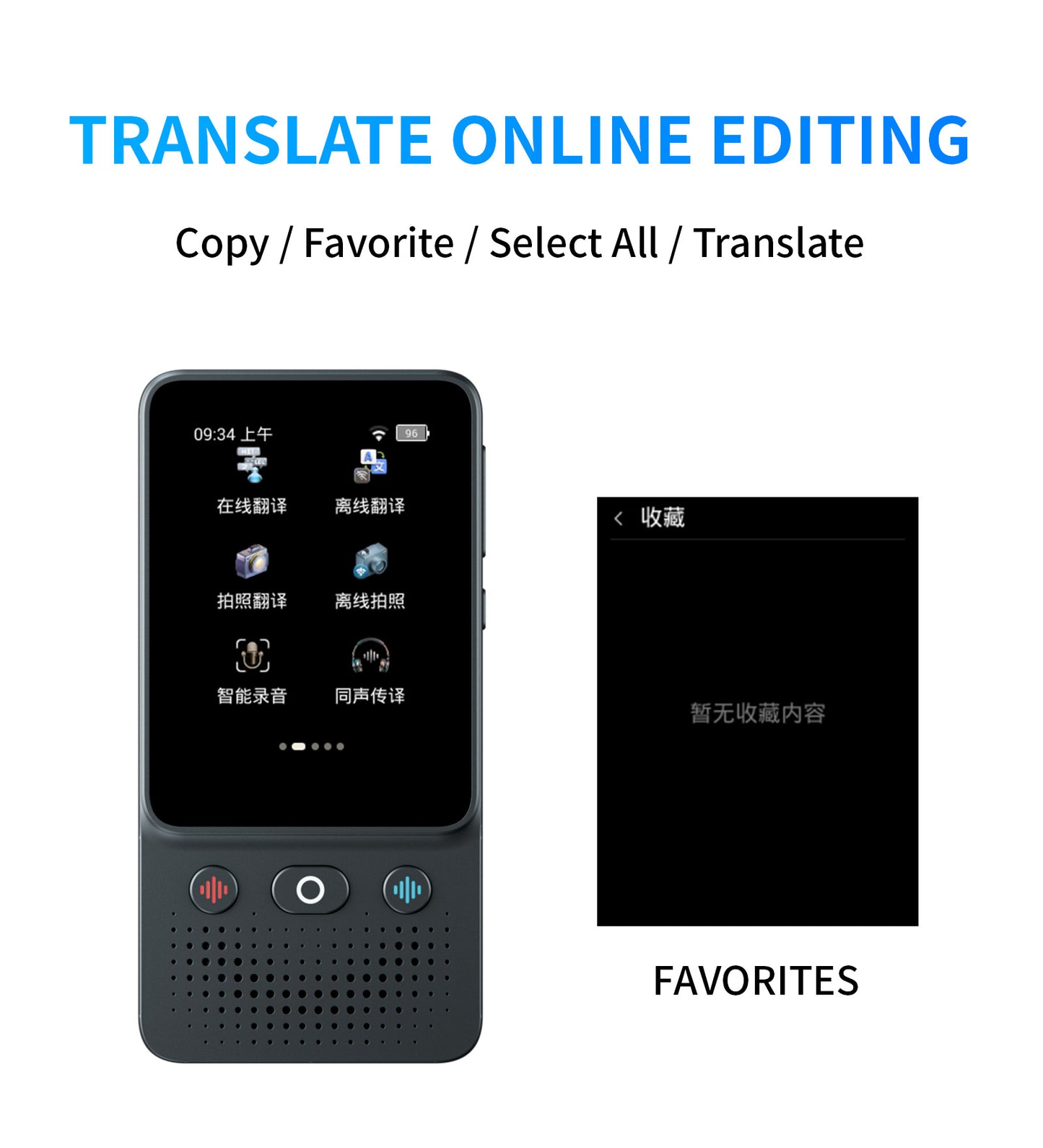 T13AI Voice Translator Multi-Language Simultaneous Translator Accurate Offline Photo Dual Translator