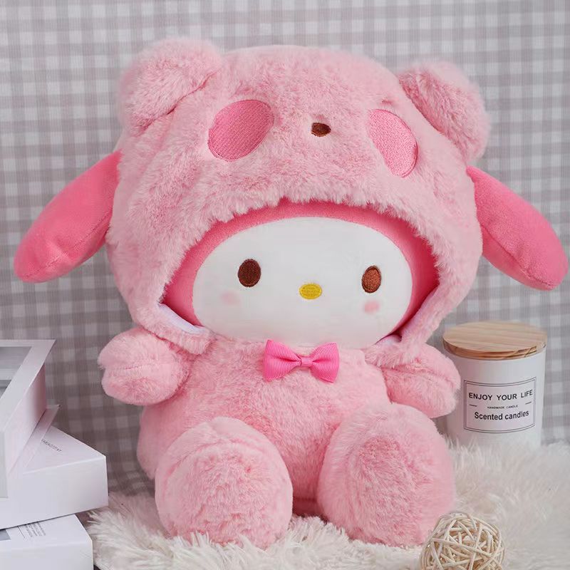 Sanrio Plush Toy Cinnamoroll Kuromi My Melody Claw Machine Doll Pompompurin Small Plush Toy Toss