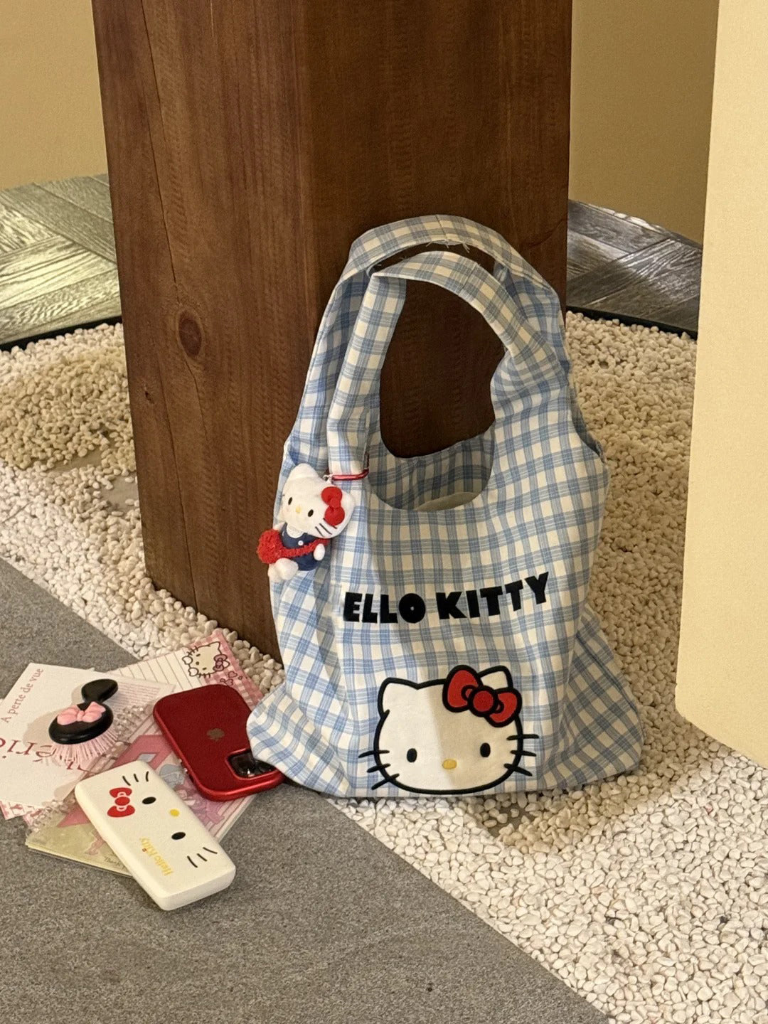 Cute Canvas Bag Handbag Shoulder Crossbody Bag Summer Versatile Commuting Large Capacity New Style Tote Bag