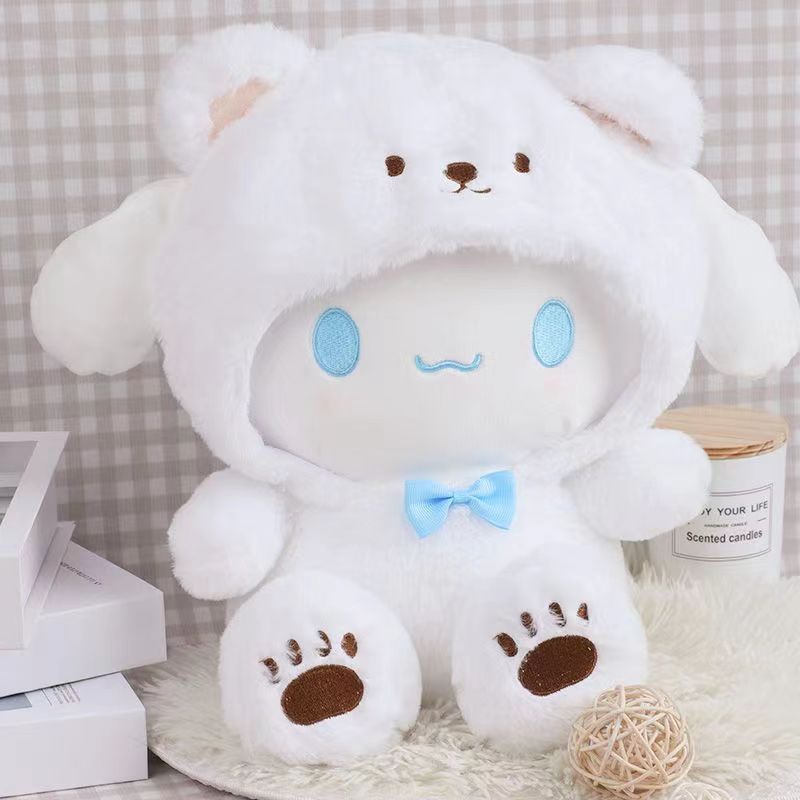 Sanrio Plush Toy Cinnamoroll Kuromi My Melody Claw Machine Doll Pompompurin Small Plush Toy Toss