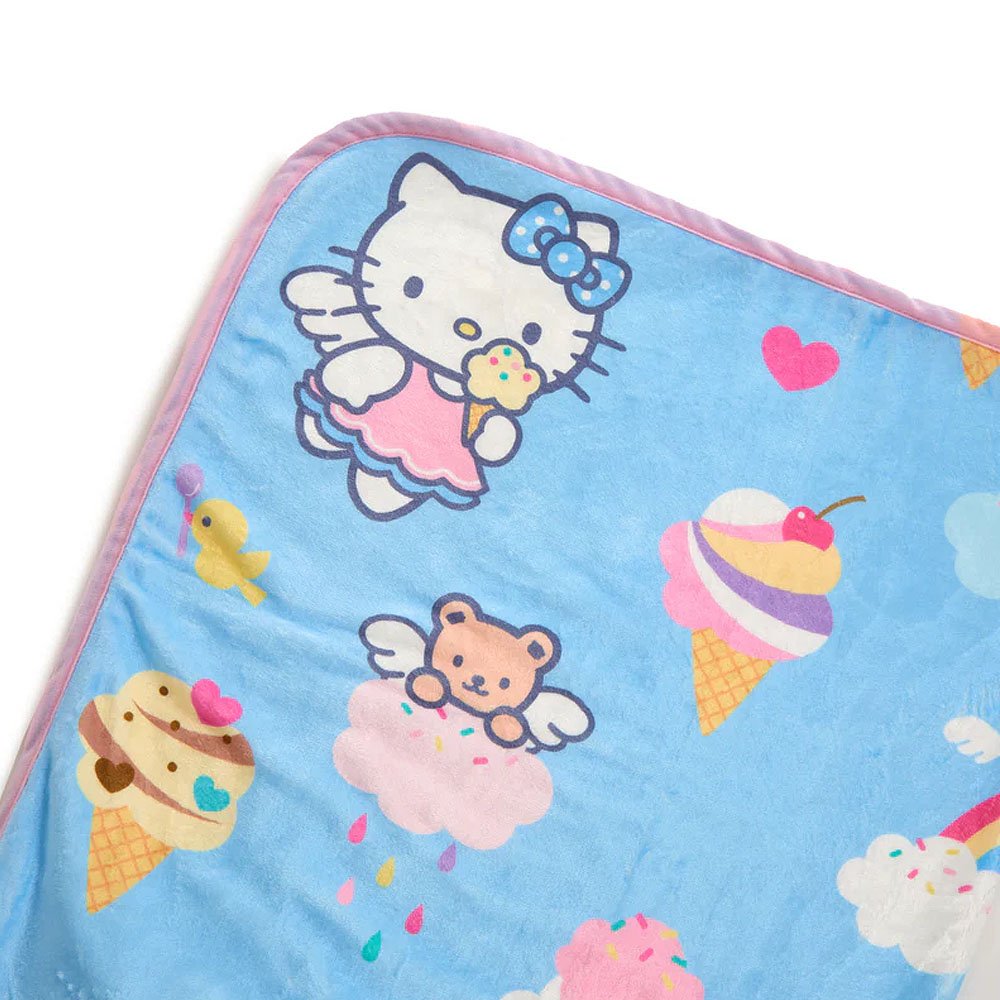 Hello Kitty Throw Blanket :Sky Angel