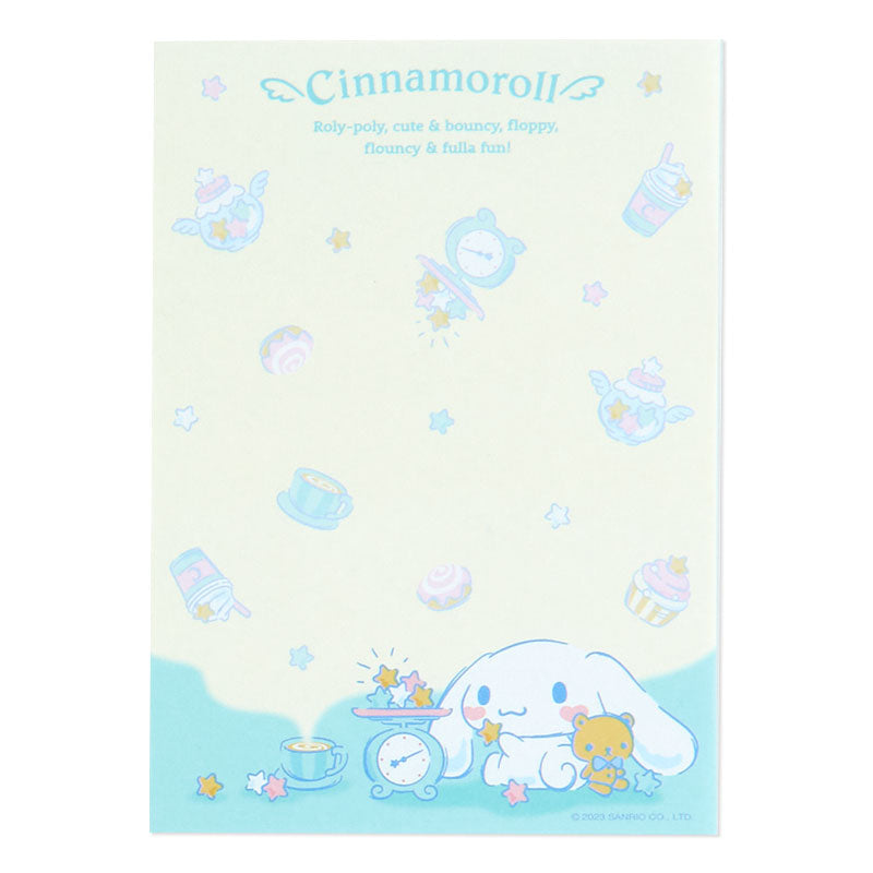 Cinnamoroll Memo Pad & Sticker Set