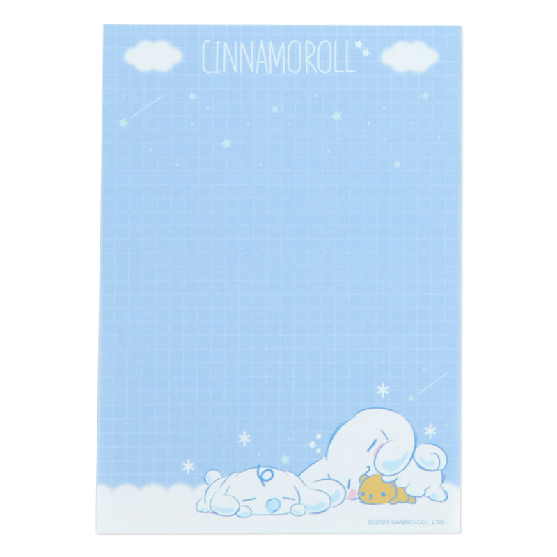 Cinnamoroll Memo Pad & Sticker Set
