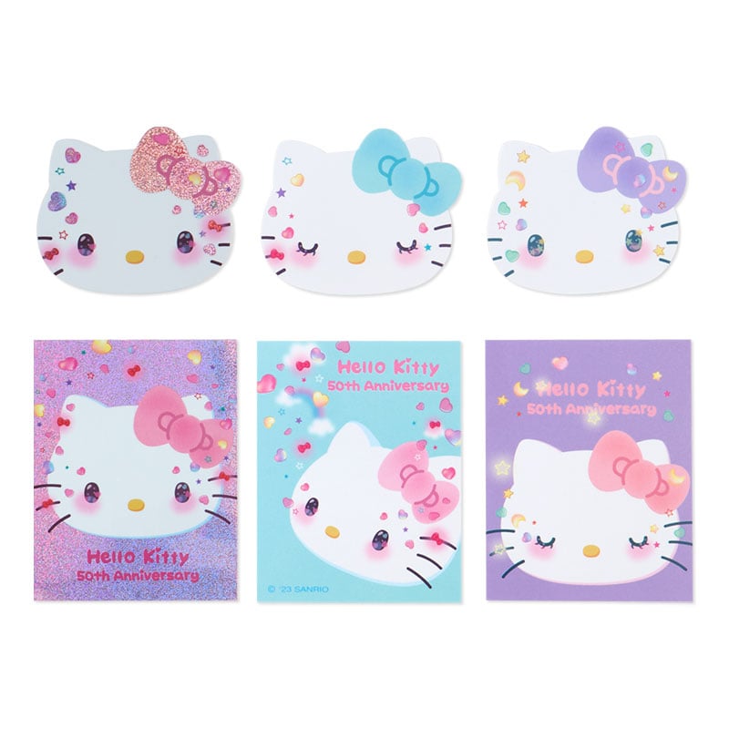 Hello Kitty 6-pc Sticker Set (50th Anniv. The Future In Our Eyes)