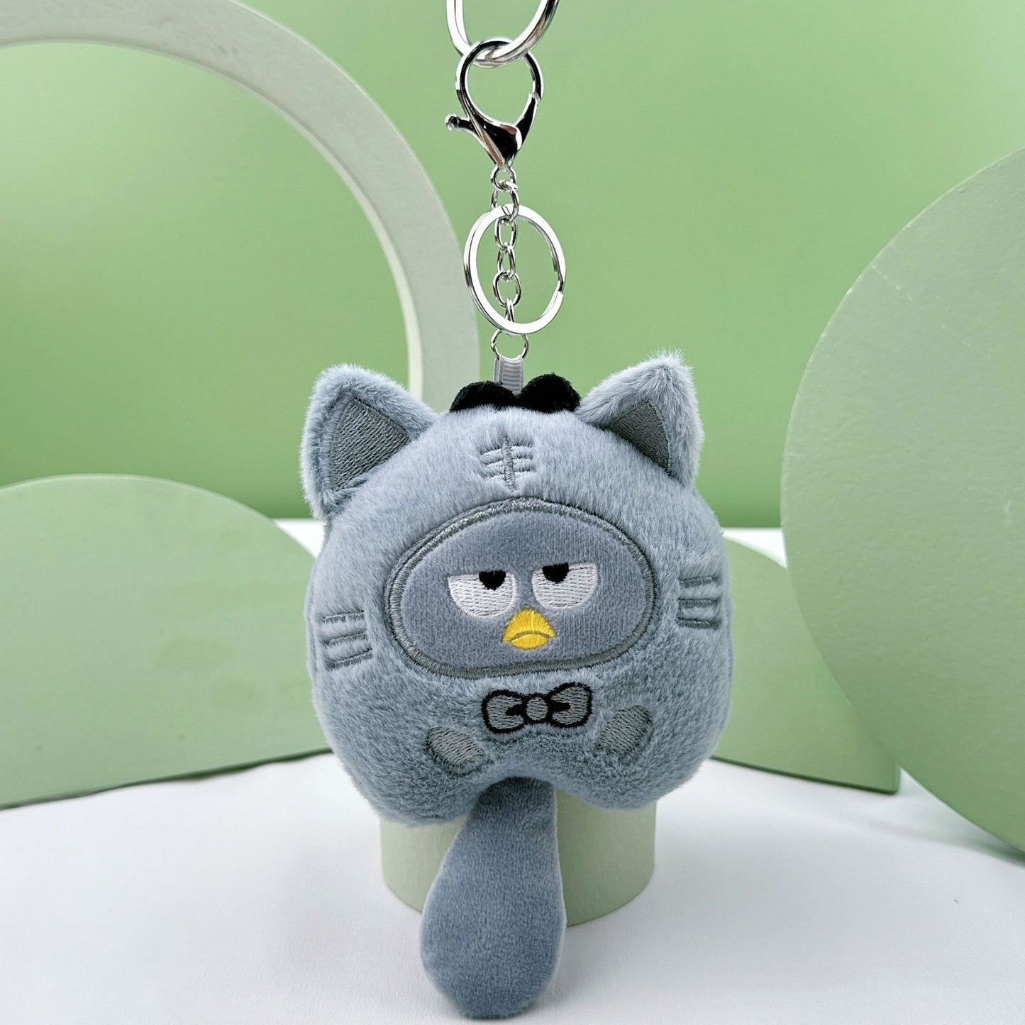 💕New Sanrio plush doll toy keychain pendant gift for girls