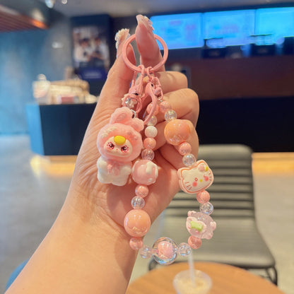 Quirky Cute Labubu Hot-Selling Adorable Phone Chain Keychain Bag Pendant Accessory Holiday Gift