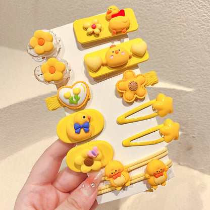 🎉Sanrio children's hair clips little girls cute baby hair accessories set