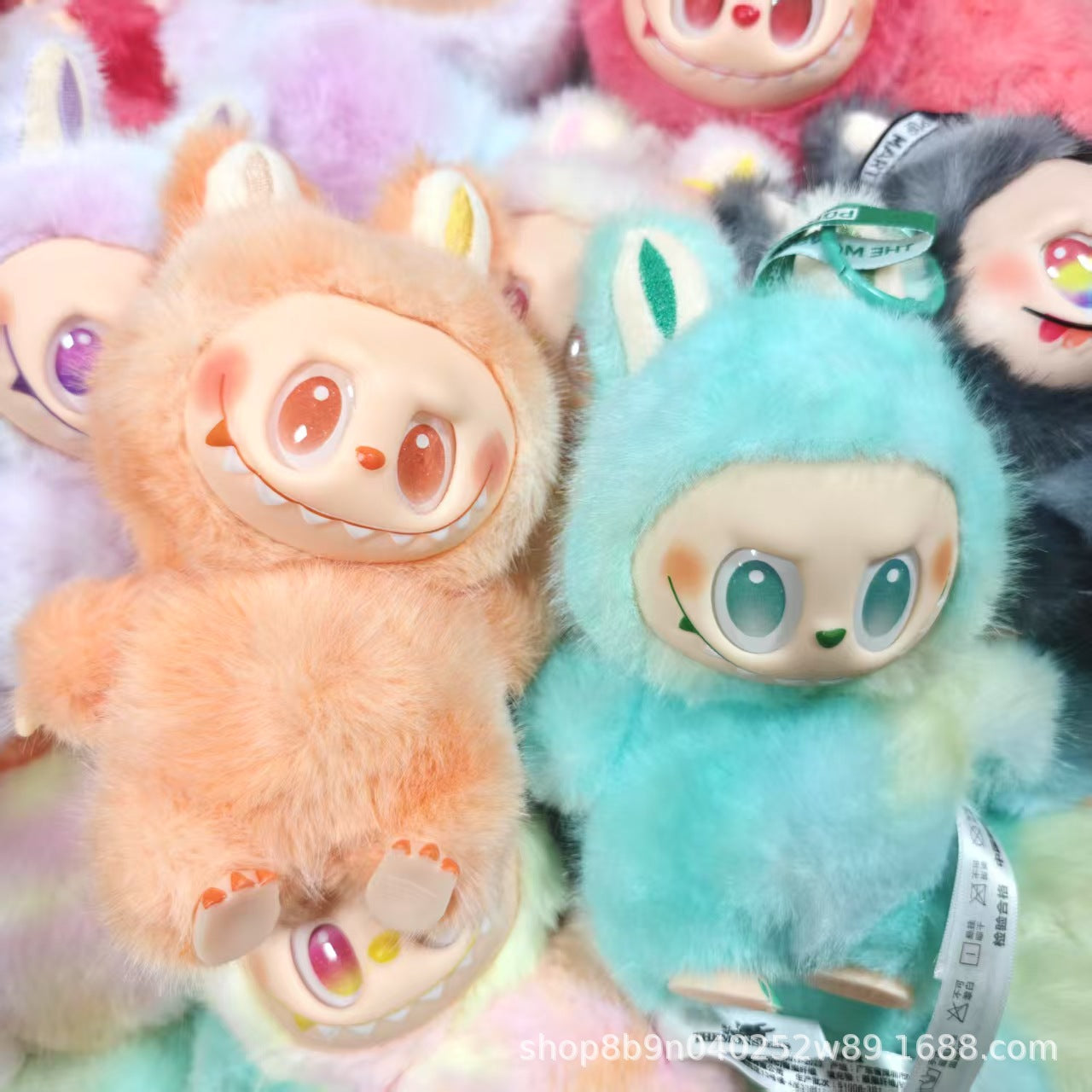 Labubu Plush Doll Pop Mart Series 3 Blind Box Labubu Toy Vinyl Series Plush Pendant Toy
