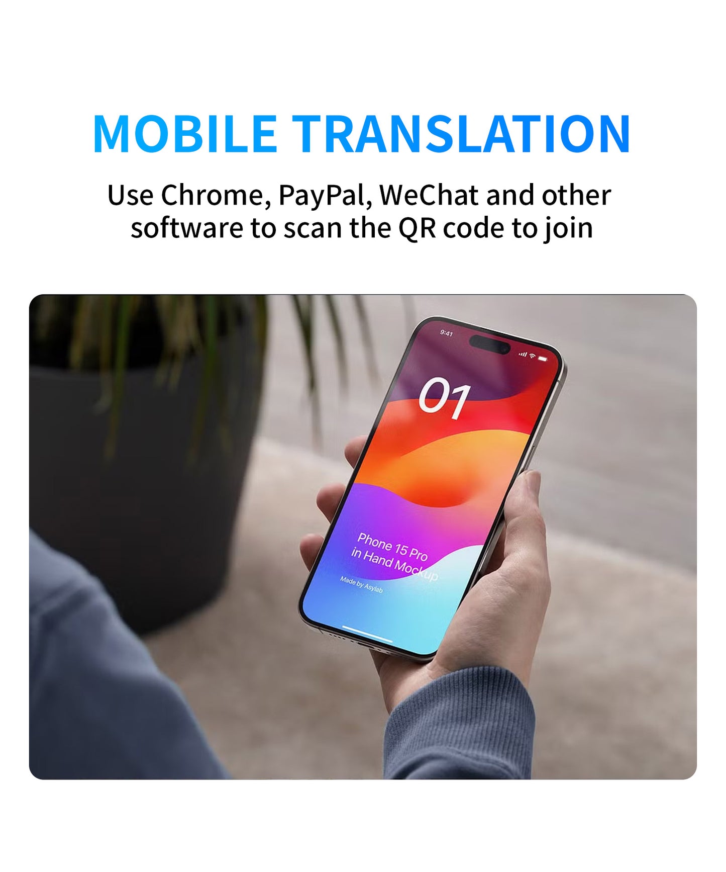 Smart AI Translator: Offline Photo Translator for Travel Abroad, Simultaneous Interpretation, Cross-Border Trade Edition, Multi-Language Support