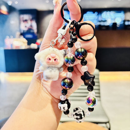 Quirky Cute Labubu Hot-Selling Adorable Phone Chain Keychain Bag Pendant Accessory Holiday Gift