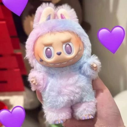 Labubu Plush Doll Pop Mart Series 3 Blind Box Labubu Toy Vinyl Series Plush Pendant Toy