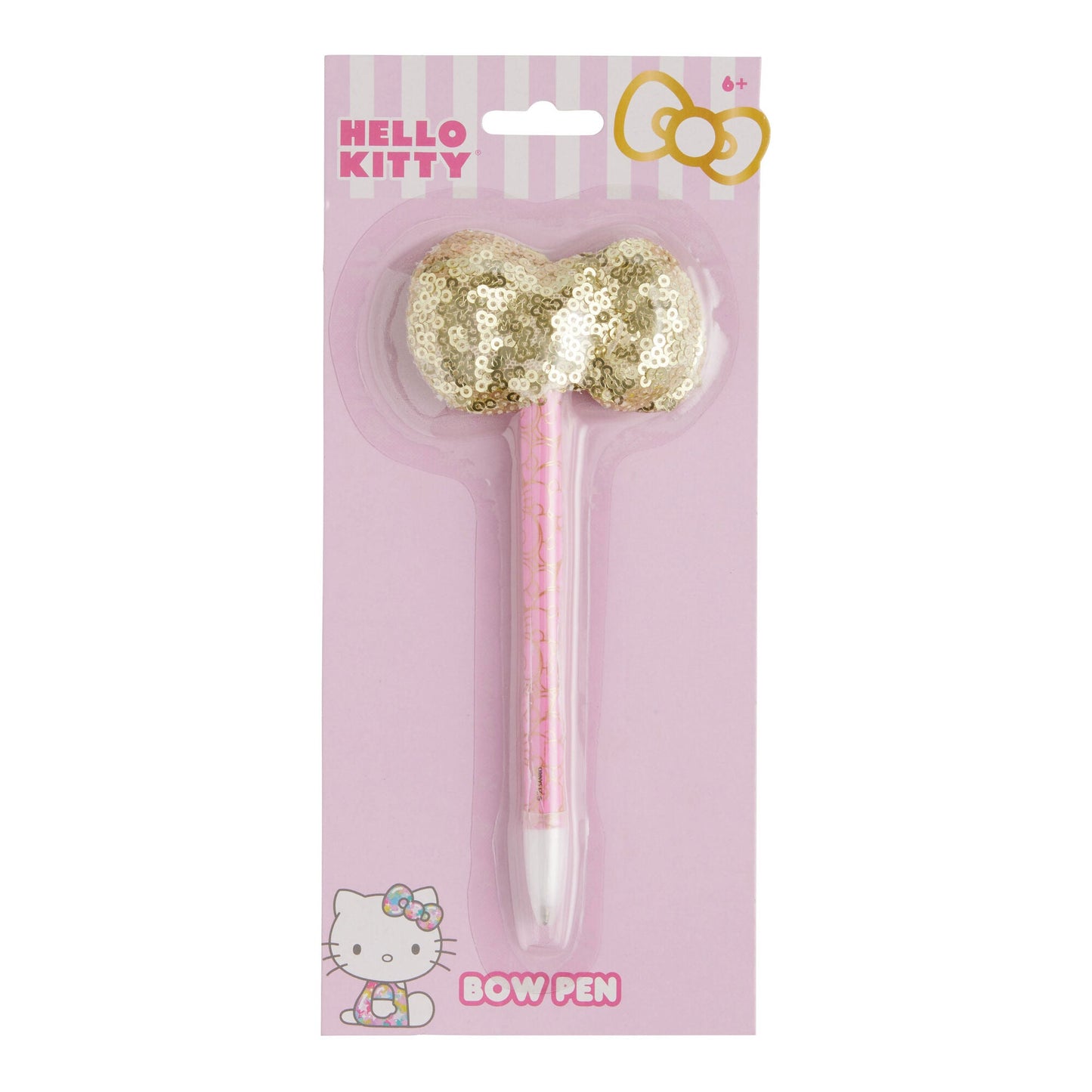 Hello Kitty Sequined Bow Pen