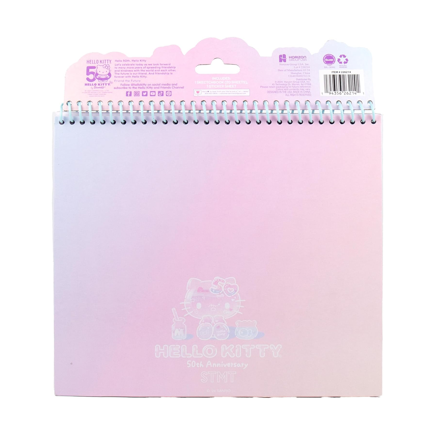 Hello Kitty x STMT 50th Anniversary Sketchbook