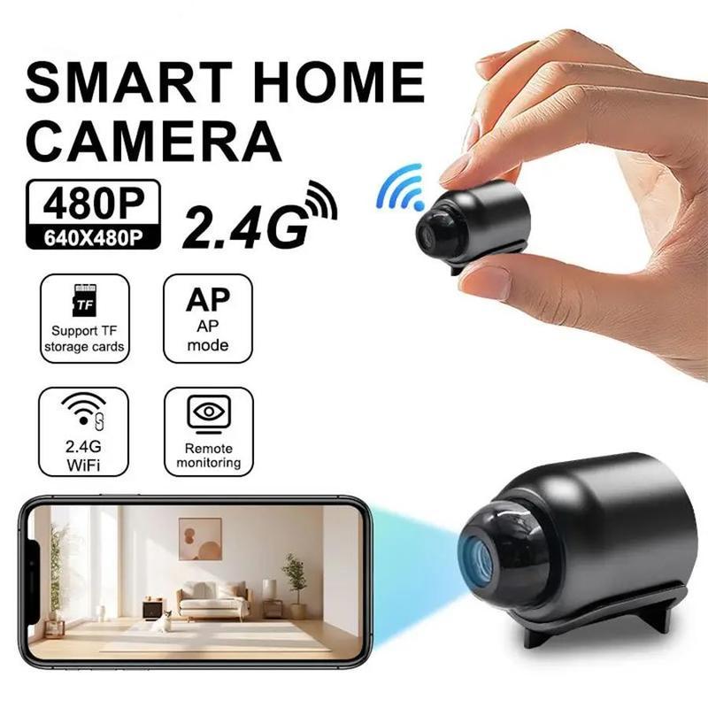 X5 Wireless Indoor Security Camera: Anti-theft Video Recording, 720P, Memory Card Support, IP Camera, USB & Voice (APP Compatible)
