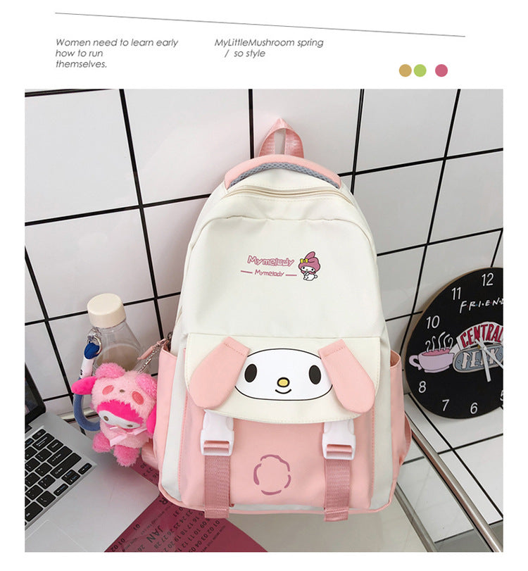 🎒Official genuine authorized large capacity comfortable fabric outdoor leisure travel campus simple style multifunctional backpack🎉