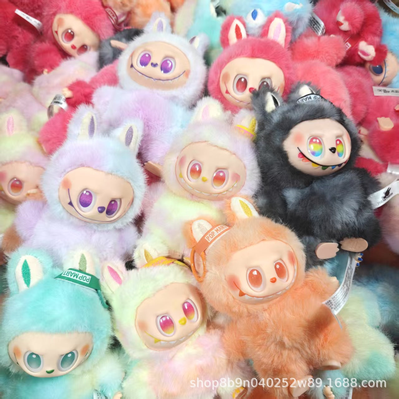 Labubu Plush Doll Pop Mart Series 3 Blind Box Labubu Toy Vinyl Series Plush Pendant Toy