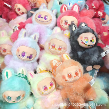 Labubu Plush Doll Pop Mart Series 3 Blind Box Labubu Toy Vinyl Series Plush Pendant Toy