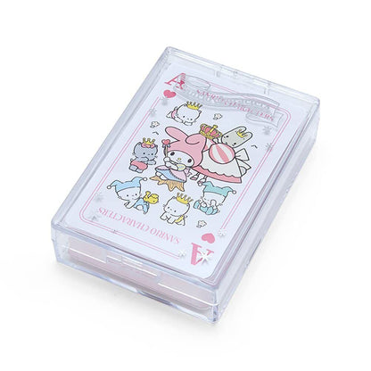 Sanrio Characters Playing Card Memo Pad (Pink Mix)