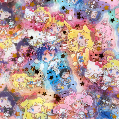 Pretty Guardian Sailor Moon Cosmos 44-pc Sticker Set