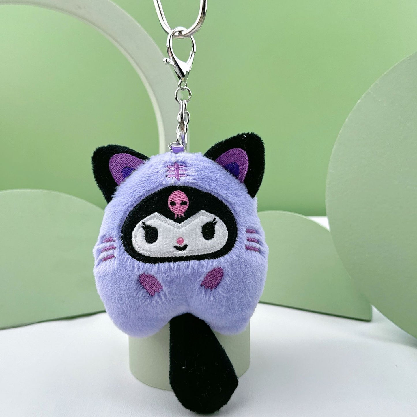 💕New Sanrio plush doll toy keychain pendant gift for girls