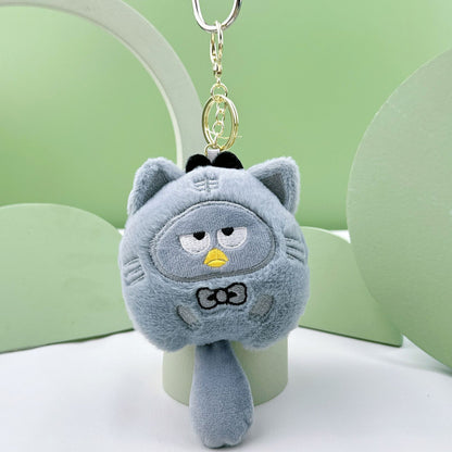 💕New Sanrio plush doll toy keychain pendant gift for girls