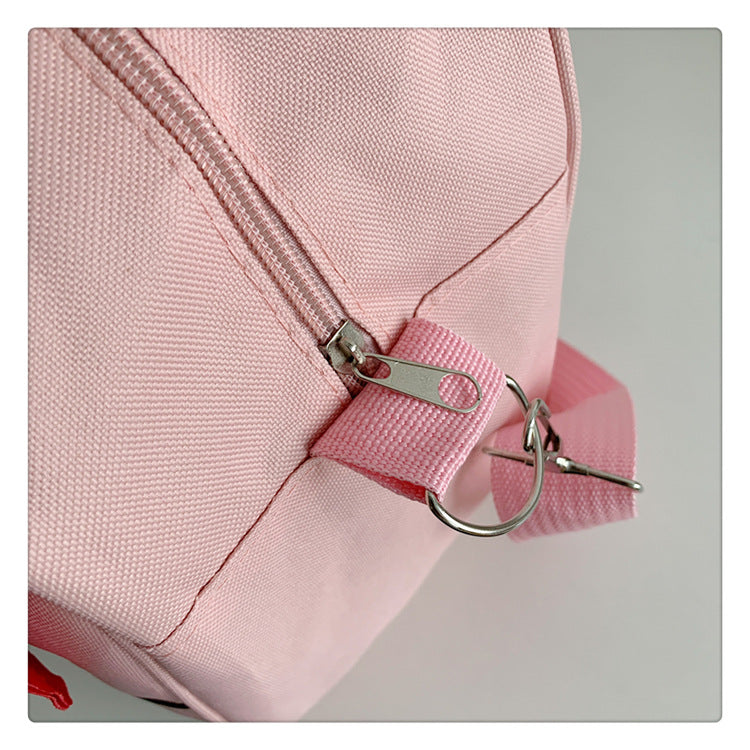 Fashion Cat Large Capacity Student Travel Bag Waterproof Large Capacity Cute Girl KT Luggage Bag Female Handbag