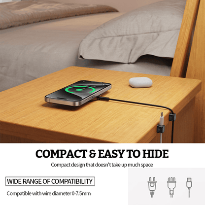 Desktop Mobile Data Charging Cable Magnetic Threader