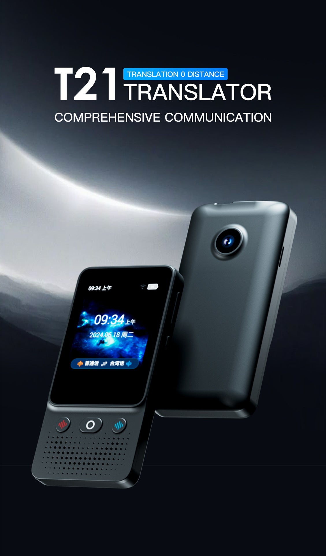 Smart AI Translator: Offline Photo Translator for Travel Abroad, Simultaneous Interpretation, Cross-Border Trade Edition, Multi-Language Support