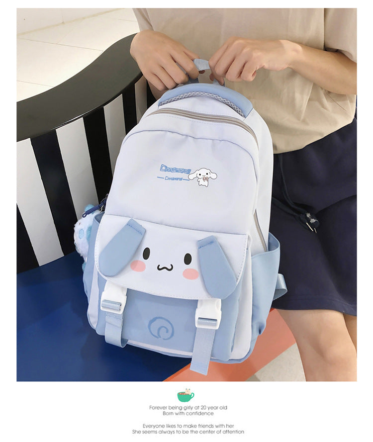 🎒Official genuine authorized large capacity comfortable fabric outdoor leisure travel campus simple style multifunctional backpack🎉