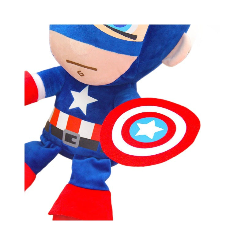 Hot-Selling Realistic Avengers Figures Spider-Man Plush Toys Captain America Superman Dolls