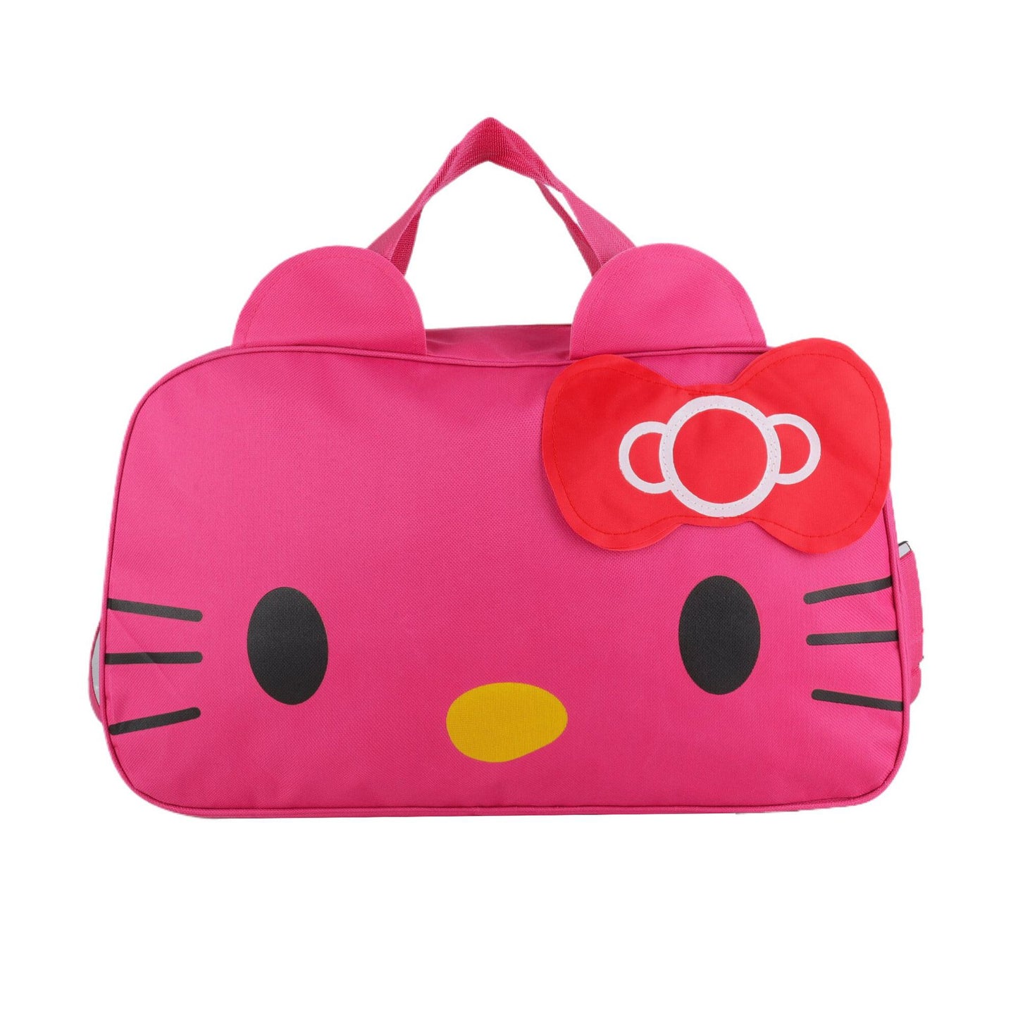 Fashion Cat Large Capacity Student Travel Bag Waterproof Large Capacity Cute Girl KT Luggage Bag Female Handbag