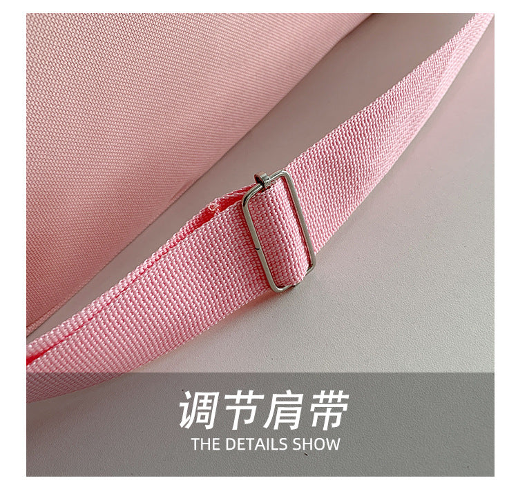 Fashion Cat Large Capacity Student Travel Bag Waterproof Large Capacity Cute Girl KT Luggage Bag Female Handbag