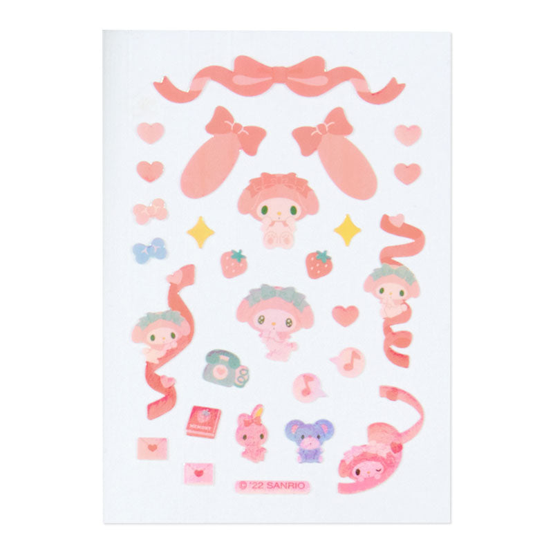 My Melody Holographic Kawaii Stickers