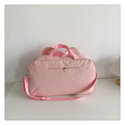 Fashion Cat Large Capacity Student Travel Bag Waterproof Large Capacity Cute Girl KT Luggage Bag Female Handbag