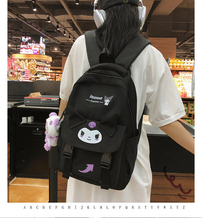 🎒Official genuine authorized large capacity comfortable fabric outdoor leisure travel campus simple style multifunctional backpack🎉