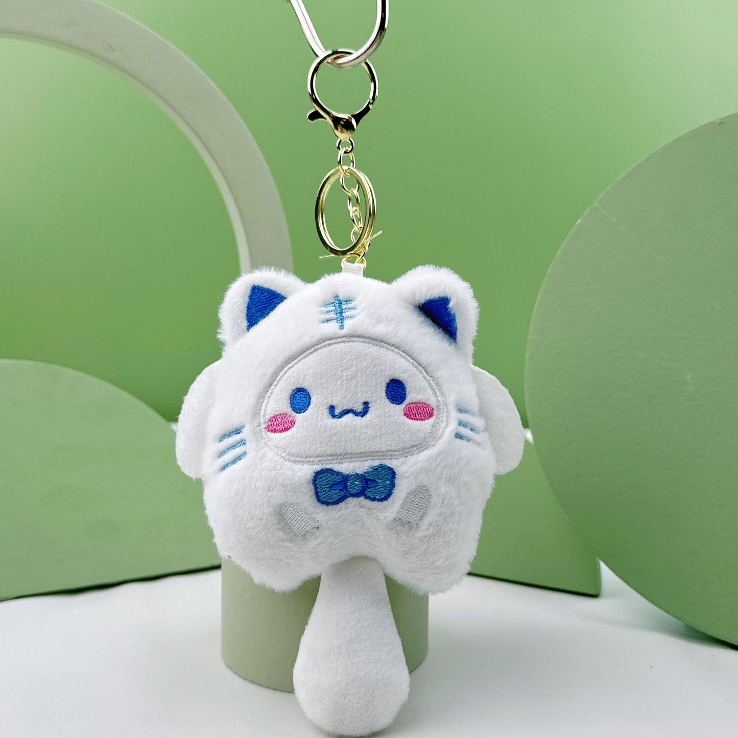 💕New Sanrio plush doll toy keychain pendant gift for girls