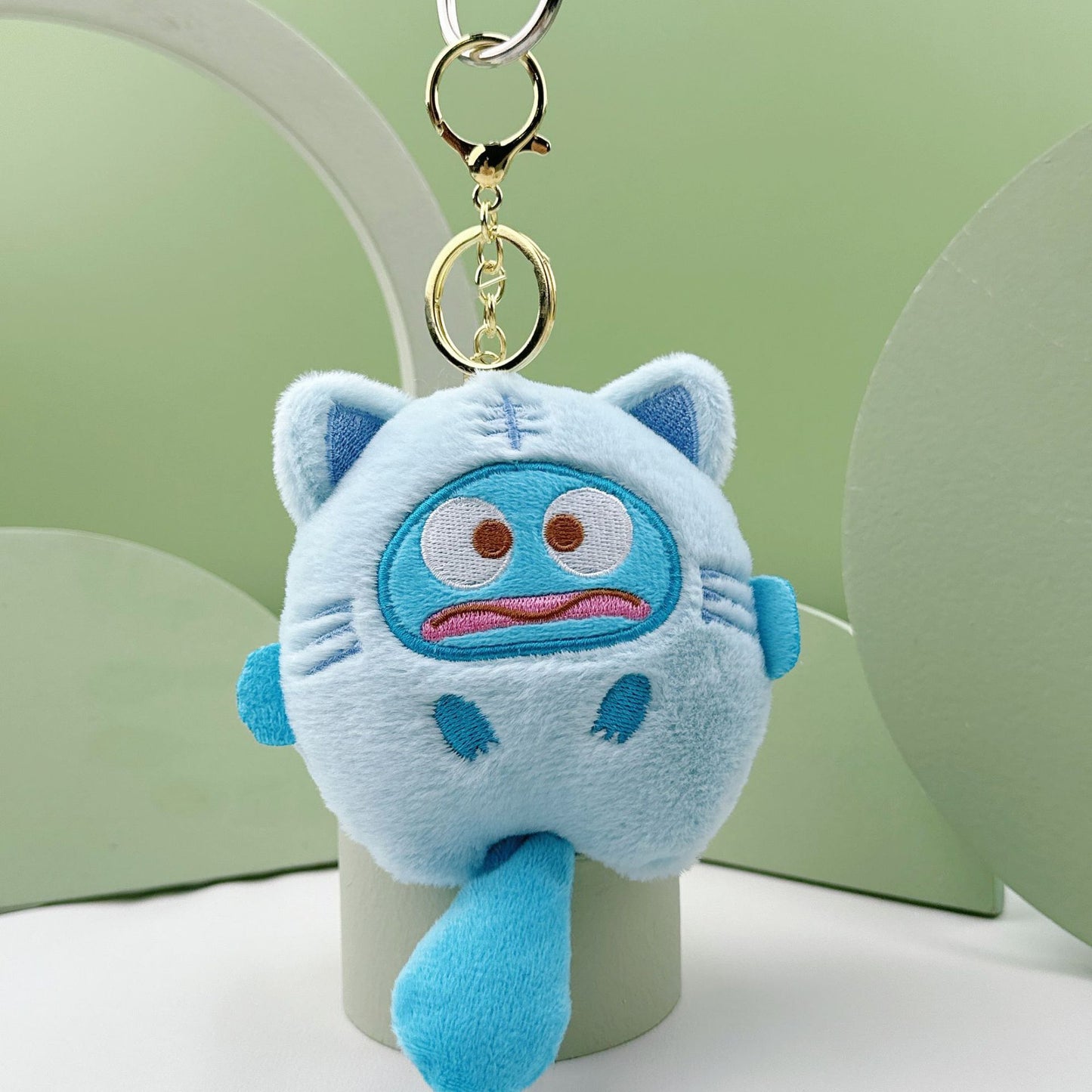 💕New Sanrio plush doll toy keychain pendant gift for girls