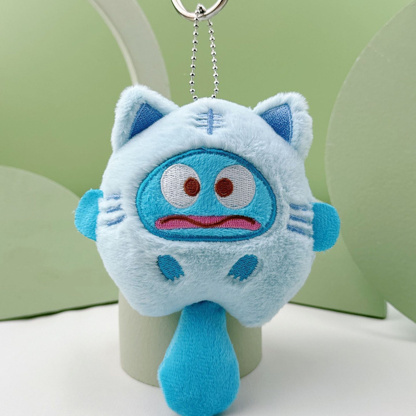 💕New Sanrio plush doll toy keychain pendant gift for girls