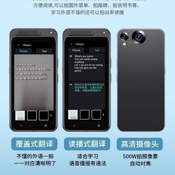 Smart Voice Translator z6Offline Translator for Photos Online Multi-Language AI Smart Overseas Translator